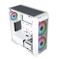 [H500-WGNN-S00-1] GABINETE COOLER MASTER MASTERBOX HAF 500/BLANCO/MIDI TOWER/MICRO-ATX/VENTANA ARGB.