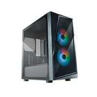[CP320-KGNN-S00-1] GABINETE COOLER MASTER CMP 320/NEGRO/MINI-TOWER/VENTILADORES ARGB INSTALADOS/GAMER.