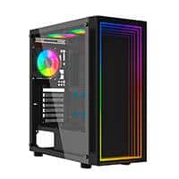 [PORTAL-M4] GABINETE OCELOT GAMING, ATX, FRONTAL CRISTAL TEMPLADO TIPO INFITIO, CRISTAL TEMPLADO LATERAL, FILTRO POLVO MAGNETICO, ESPACIO PARA 6 VENTILADORES DE 120MM /SOPORTA GPU HASTA 300MM