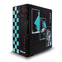 [OC-BLACK KATANA] GABINETE OCELOT GAMING NEGRO Y DISEÑO ANIME/MEDIA TORRE/SOPORTA 8 VENTILADORES DE 120MM/SOPORTA GPU 3400MM/CRISTAL TEMPLADO/SIN FUENTE/FACTOR DE FORMA ATX/ FRONTAL LISO.