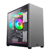 [BR-935654] GABINETE GAMER BALAM RUSH ERIS SPECIALGM985 / MEDIA TORRE / ATX, MICRO ATX, MINI ITX / ILUMINACION LED / PANEL CRISTAL TEMPLADO, METAL / NEGRO - GRIS / BR-935654