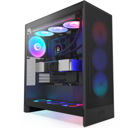 [CM-H72FB-R1] GABINETE NZXT H7 FLOW RGB/NEGRO/MIDI-TOWER/GAMER