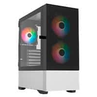 [BR-938914] GABINETE GAMER BALAM RUSH NITROX AIRCOOL 5500 ABW / MEDIA TORRE / ATX, M-ATX, MINI ITX / VENTILADOR ARGB / PANEL REMOVIBLE CRISTAL TEMPLADO / SOPORTE ENFRIAMIENTO LIQUIDO / NEGRO Y BLANCO / BR-938914