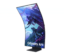 [LS55CG970NLXZX] MONITOR LED SAMSUNG 55 PULGADAS, WIDESCREEN, GAMER, ODYSSEY ARK,UHD 3,840 X 2,160, 4K, NEGRO, PIVOT, 3 HDMI, 1 D. PORT, 1 LAN, 2 USB, CURVO, 165 HZ, 1000R, 1MS, BOCINAS