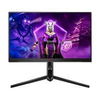 [AG254FZ2] MONITOR GAMER  AOC 25 / PANEL IPS / 240 - 260 HZ / T.D.R. 1 MS / AMD FREE SYNC / COLOR NEGRO Y ROJO / HDMI / VGA / DISPLAYPORT / ASPECTO 16:9 / RESOLUCION 1920 X 1080 / BRILLO 400 CD/M2