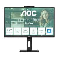 [Q27P3CW] MONITOR LED AOC Q27P3CW / COLOR NEGRO / PANEL IPS DE 27 / HDMI / DP / VGA / ASPECTO 16:9 / TIEMPO DE RESPUESTA 4MS / 2560X1440 / 75HZ / VESA 100X100 MM / CONTRASTE 20,000,0001 / BRILLO 350 CD/M2