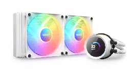 [RL-KR240-W1] DISIPADOR DE ENFRIAMIENTO LIQUIDO  NZXT KRAKEN X53/240MM/BLANCO MATTE/RGB/GAMER