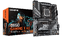 [B650 GAMING X AX] TARJETA MADRE GIGABYTE B650 GAMING X AX / SOCKET AM5 / 4X DDR5 DIMM / DP / HDMI / WIFI 6E / BT 5.3 / GAMA MEDIA