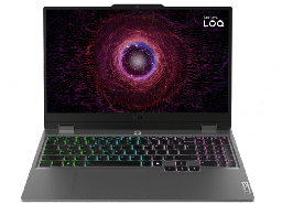 [83JC005SLM] LAPTOP LENOVO IDEA GAMING LOQ 15ARP9 / RYZEN 7 7435HS 3.1GHZ / 24GB DDR5 2X12GB / 512GB SSD / RTX 4060 8GB / 15.6 FHD 1920X1080 / LUNA GREY / WIN 11 HOME / 1 YR CS
