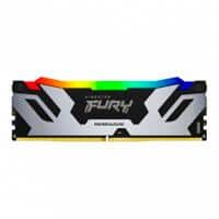 [KF564C32RSA-16] MEMORIA RAM KINGSTON DIMM DDR5 16GB 6400MT/S FURY RENEGADE SILVER XMP RGB CL32 288PIN 1.4V C/DISIPADOR DE CALOR P/PC/GAMER/ALTO RENDIMIENTO (KF564C32RSA-16)