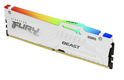 [KF560C30BWEA-16] MEMORIA RAM KINGSTON DIMM DDR5 16GB 6000MT/S FURY BEAST WHITE EXPO RGB CL30 288PIN 1.4V C/DISIPADOR DE CALOR P/PC/GAMER/ALTO RENDIMIENTO (KF560C30BWEA-16)