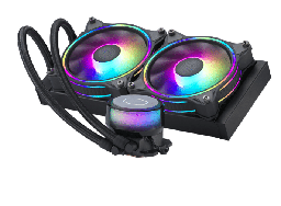 [MLX-D24M-A18P2-R1] DISIPADOR DE ENFRIAMIENTO LIQUIDO COOLER MASTER MASTERLIQUID ML240 ILUSIÓN / NEGRO / GAMER