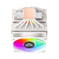 [BR-937931] DISIPADOR DE AIRE BALAM RUSH NITROX NX70 / HIDRAULICO / 4 PINES PWM ARG / 3 PINES 5V / 6 PIPAS 2 TORRES / 600 -1800 RPM / FLUJO DE AIRE 73.6 CFM / 210 W / INTEL - AMD / BLANCO / BR-937931