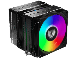 [BR-937382-1] DISIPADOR DE AIRE BALAM RUSH NITROX NX70 / HIDRAULICO / 4 PINES PWM ARGB / 3 PINES 5V / 6 PIPAS 2 TORRES / 600 -1800 RPM / FLUJO DE AIRE 73.6 CFM / INTEL - AMD / 120 MM / NEGRO / BR-937382
