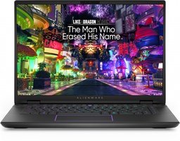 [9WKCG-1] LAPTOP DELL GAMER ALIENWARE M16 R2 INTEL CORE ULTRA 7-155H | 16GB, 1TB SSD | RTX 4070 8GB | WIN 11 HOME | 16 PULGADAS | BLACK | 9WKCG |