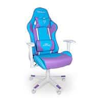 [OSA-06] SILLA OCELOT GAMING OSA-06 / VINIPIEL / BASE NYLON AJUSTABLE / DESCANSABRAZOS 2D / PISTON CLASE 4 / RECLINABLE 90-155 GRADOS / HASTA 150KG / COJINES LUMBAR Y CERVICAL / COLOR AZUL CON MORADO