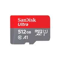[SDSQUAC-512G-GN6MA] MEMORIA SANDISK MICRO SDXC 512GB ULTRA 150MB/S CLASE 10 C/ADAPTADOR SDSQUAC-512G-GN6MA