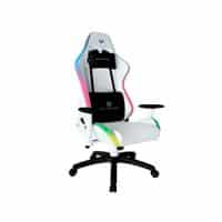 [BR-935920] SILLA GAMER BALAM RUSH LIGHTNING FROST / ILUMINACION LED RGB / COJINES AJUSTABLES / PISTON CLASE 4 / MAX 120 KG / INCLINACION 90° A 180° / CONTROL 356 MODOS / BLANCO / BR-935920
