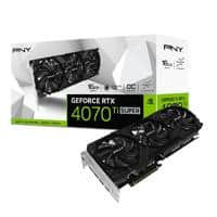 [VCG4070TS16TFXPB1-O-1] TARJETA DE VIDEO PNY NVIDIA GEFORCE RTX 4070 TI SUPER LED TRIPL FAN OC /16GB GDDR6X/PCIE X16 4.0/GAMA ALTA/GAMER