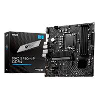 [PRO B760M-P] MB MSI B760 INTEL S-1700 14A/13A/12A GEN/4X DDR5 4800/1XDP/HDMI/M.2/4X USB3.2/USB-C/ATX/GAMA MEDIA/RGB