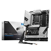 [PRO Z790-A MAX WIFI-1] MB MSI Z790 INTEL S-1700 14A/13A/12A GEN/4X DDR5 7800/1XDP/HDMI/M.2/5X USB 2.0/USB-C/WI-FI 6E/BLUETOOTH 5.4 /ATX/GAMA ALTA GAMER