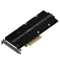 [M2D20] TARJETA ADAPTADORA SYNOLOGY DE SSD M.2 DOBLE RANURA PARA ACELERACIN DE CACH/ INTERFAZ PCIE NVME /FACTOR DE M.2 22110 /M.2 2280