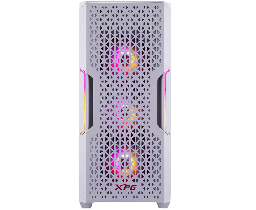 [STARKERAIR-WHCWW] GABINETE XPG STARKERAIR MEDIA TORRE MINI ATX CRISTAL TEMPLADO ARGB BLANCO (STARKERAIR-WHCWW)