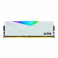 [AX4U32008G16A-SW50] MEMORIA XPG SPECTRIX D50 UDIMM DDR4 8GB PC4-25600 3200MHZ CL16 1.35V RGB CON DISIPADOR PC/GAMER COLOR BLANCO (AX4U32008G16A-SW50)