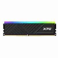 [AX4U32008G16A-SBKD35G-1] MEMORIA XPG SPECTRIX D35G UDIMM DDR4 8GB PC4-25600 3200MHZ CL16 288PIN 1.35V RGB CON DISIPADOR PC/GAMER COLOR NEGRO (AX4U32008G16A-SBKD35G)
