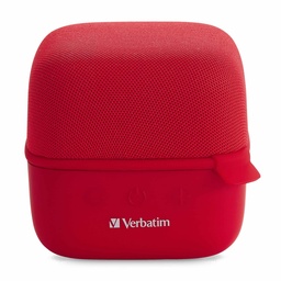 [VB70225] Altavoz Inalambrico Verbatim Bluetooth-microsd- Rojo Vb70225