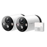 [TAPO C420S2] CAMARA WIFI | TP-LINK | TAPO C420S2 (KIT 2 CAMARAS) | PARA EXTERIOR | CON BATERIA RECARGABLE RESOLUCION 2K (1080P) IP65 A PRUEBA DE AGUA | VISION NOCTURNA AUDIO BIDIRECCIONAL