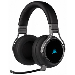 [CA-9011185-NA-1] AUDIFONO CORSAIR VIRTUOSO RGB WIRELESS / INALMABRICO / RGB / COLOR NEGRO / (CA-9011185-NA)