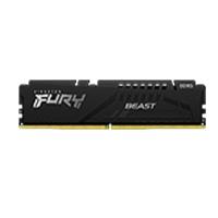[KF556C40BB-32] MEMORIA RAM KINGSTON DIMM DDR5 32GB 5600MT/S FURY BEAST BLACK XMP CL40 288PIN 1.25V C/DISIPADOR DE CALOR P/PC/GAMER/ALTO RENDIMIENTO (KF556C40BB-32)