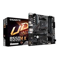 [B550M K] MB GIGABYTE AMD B550M K S-AM4 5A GEN/4X DDR4 3200/DP/HDMI/M.2/4X USB 3.2/MICRO ATX/GAMA MEDIA/GAMER