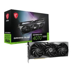 [824142347065-M] Tarjeta De Video Msi Geforce Rtx 4070 Ti Super 16g Gamin X Slim
