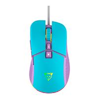 [OCM CANDY BLUE] MOUSE OCELOT CREATORS ALAMBRICO/AZUL CON MORADO/RGB/7 BOTONES/HASTA DPI 7200/OCELOT GAMING