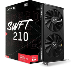 [dim-RX-76PSWFTFY] Tarjeta De Video XFX Speedster SWFT210 Radeon RX 7600 8 GB GDDR6 HDMI 3xDP RDNA3 76PSWFTFY PUE