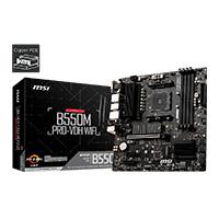 [B550M PRO-VDH WIFI] MB MSI B550 AMD S-AM4 3A GEN/4XDRR4 3200MHZ/PCIE 4.0/HDMI/DVI/4XUSB 3.2/M.2/WIFI-AC/BLUETOOTH 4.2/ MICRO ATX/GAMA MEDIA