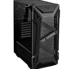 [GT301/BLK/ARGB FAN//] GABINETE ASUS TUF GAMING GT301/NEGRO/MEDIA TORRE/ATX/CRISTAL TEMPLADO/RGB/GAMER