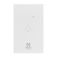 [M1SI2] APAGADOR INTELIGENTE DE PARED MIRATI DE 1 APAGADOR TOUCH WIFI 2.4HZ BLUETOOTH // COMPATIBLE CON ANDROID E IOS // FUNCIONA CON ALEXA Y ASISTENTE DE GOOGLE