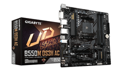 [B550M DS3H AC] MB GIGABYTE AMD  B550M DS3H AC S-AM4 5A GEN/4X DDR4 2666/DP/HDMI/M.2/6X USB 3.2/USB-C/WIFI/BLUETOOTH/MICRO ATX/GAMA MEDIA/GAMER