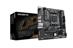 [B650M H] TARJETA MADRE GIGABYTE B650M H / SOCKET AM5 / DDR5 / HDMI / DP / MICRO ATX / GAMA MEDIA