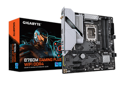 [B760M G P WIFI DDR4] TARJETA MADRE GIGABYTE B760M GAMING PLUS DDR4 / INTEL SOCKET 1700 / DDR4 / WIFI 6 / BT 5.3 / GAMING