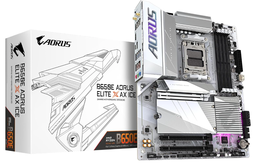 [B650E A ELITE X ICE] TARJETA MADRE GIGABYTE B650E A ELITE X ICE / SOCKET AM5 AMD / DDR5 8000 MT/S / WIFI6 / BT 5.3 / ATX