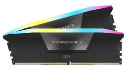 [CMH64GX5M2B5200C40] MEMORIA RAM CORSAIR DDR5  VENGEANCE RGB  64GB  DIMM (2 X 32GB)  5200 MHZ C40  BLACK