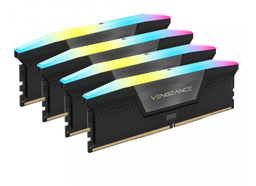 [CMH96GX5M4B6400C32] MEMORIA RAM CORSAIR  DDR5 VENGEANCE RGB 96GB (4 X 24GB) 6400MT/S CL32  BLACK (CMH96GX5M4B6400C32)