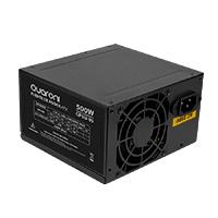 [QPSU-05] FUENTE DE PODER QUARONI DE 500W/ 24 PINES/ 2SATA/ FILTRO EMC/ 4 PIN P4 / COLOR NEGRO