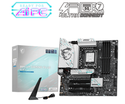 [dim-B860M GAMING PLUS WIFI] Tarjeta Madre MSI B860M GAMING PLUS WIFI, Micro-ATX, LGA 1851, Intel B860, 256GB DDR5, HDMI/DP para AMD pue