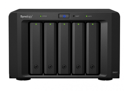 [DX517] UNIDAD DE EXPANSION SYNOLOGY DX517 5 BAHIAS 3.5 Y 2.5 SATA HDD/SATA 2.5 SSD/HASTA 50TB/HOT-SWAP
