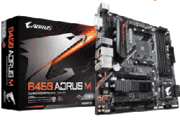 [Dim-30343] TARJETA MADRE GIGABYTE B450 AORUS M  (MAX 1PZ POR CLIENTE) PUE